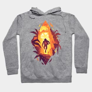 Escape in the Wild - Diamond Frame - Indy Hoodie